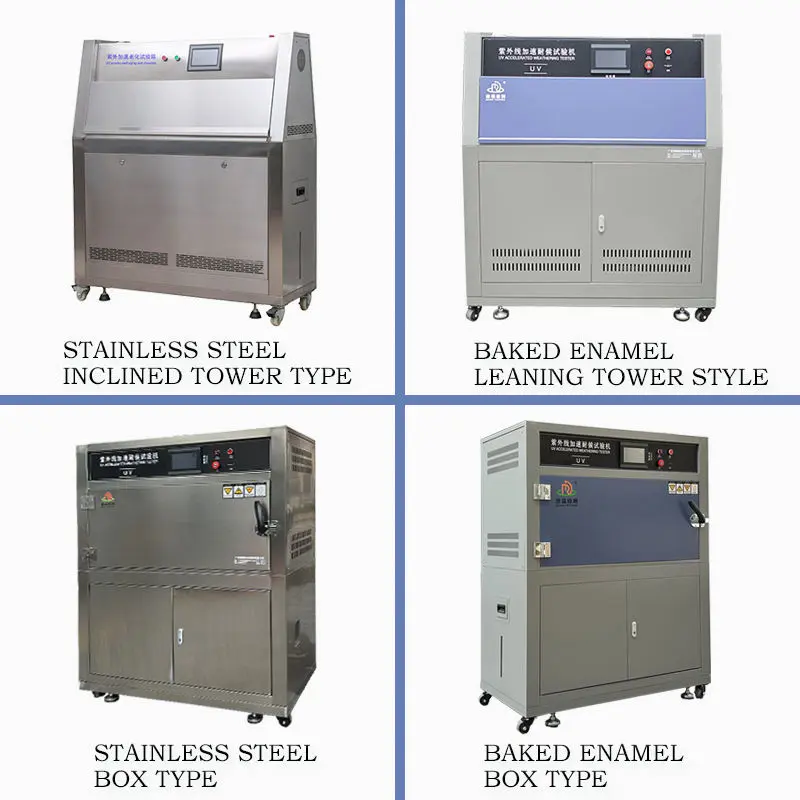 Máquina de Teste de Envelhecimento UV com Lâmpadas UVA-340
