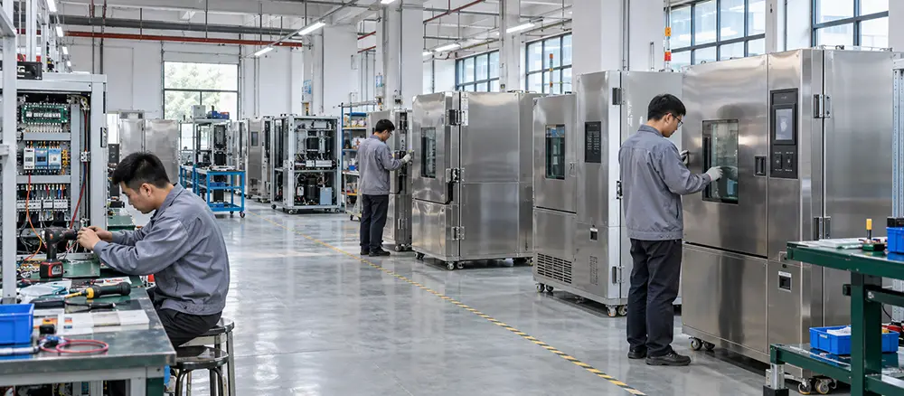 Dexiang aging test chamber production base in Dongguan